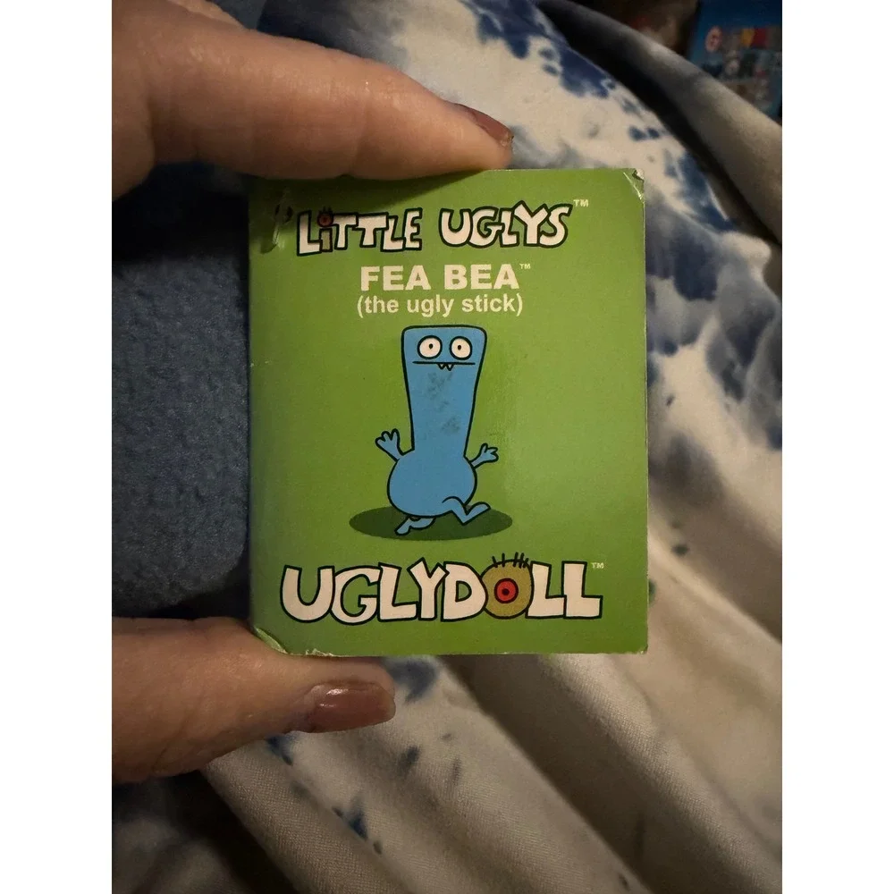 Uglydoll Little Uglys Fea Bea Blue Plush The Ugly Stick Monster NWT 2002 51291